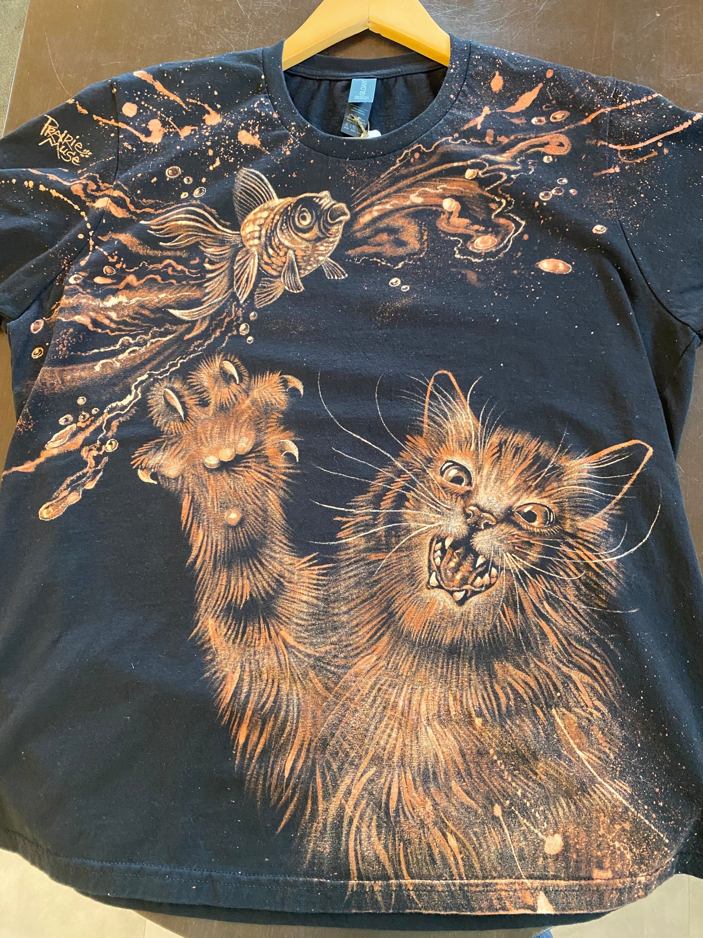 Cat and Goldfish Shirt