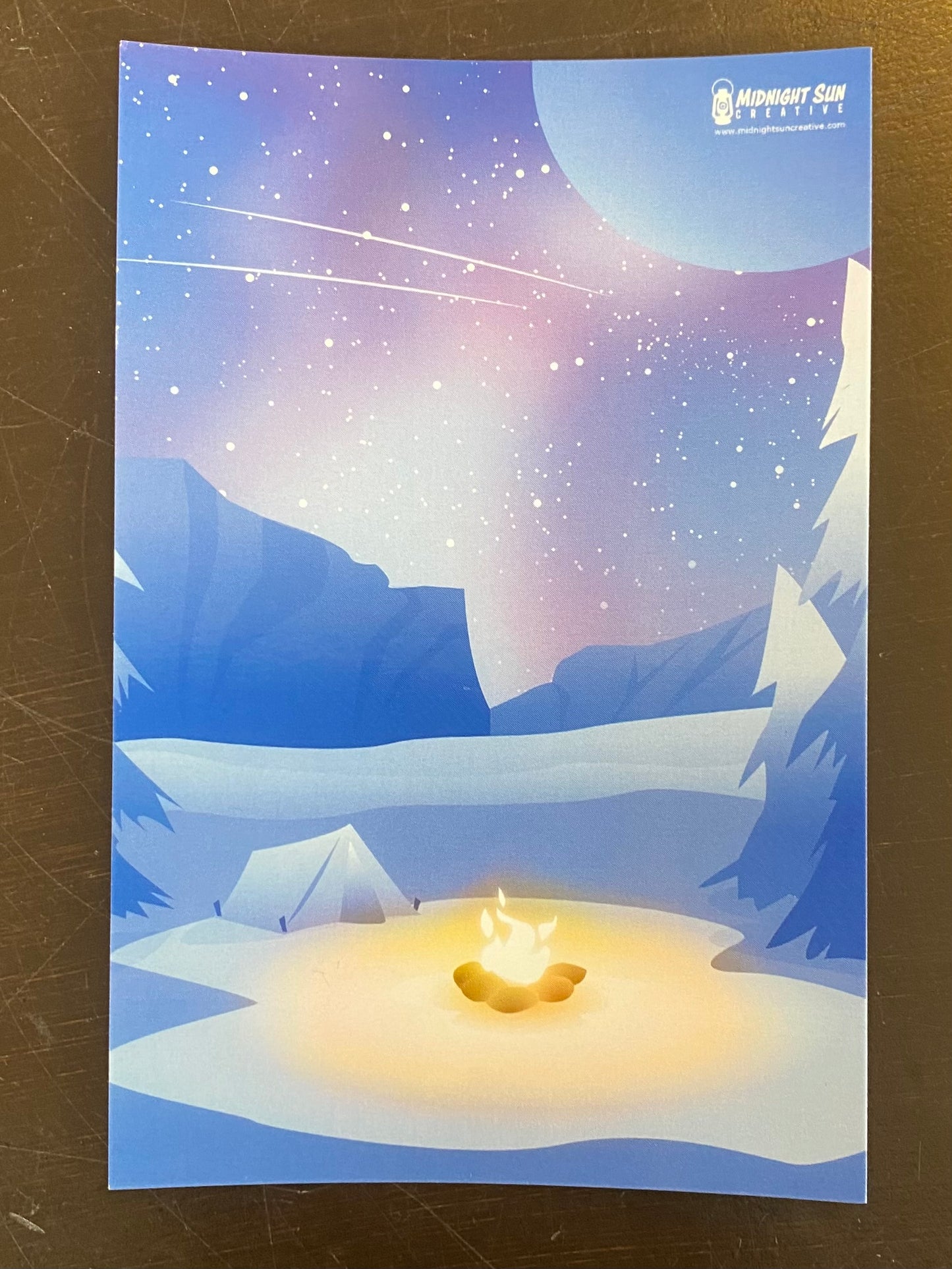 Midnight Sun Creative Postcards