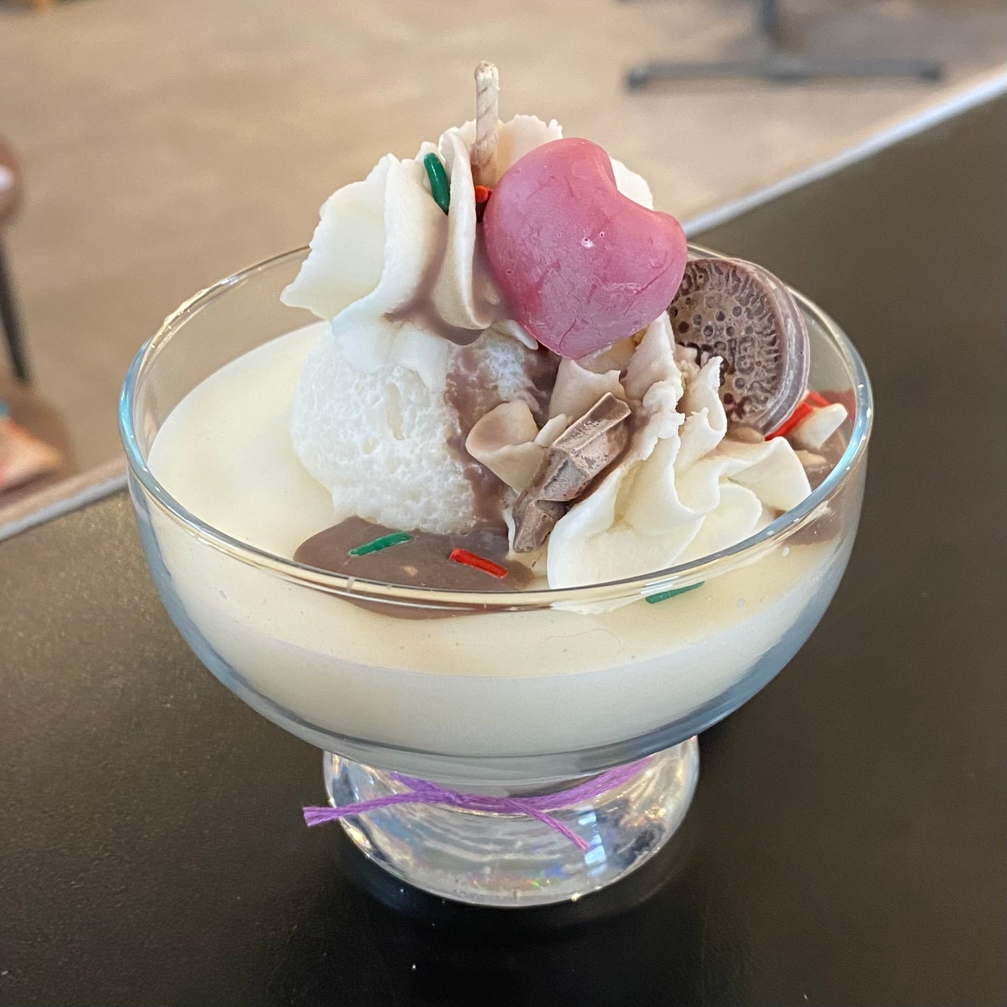 Chocolate Sundae Candle