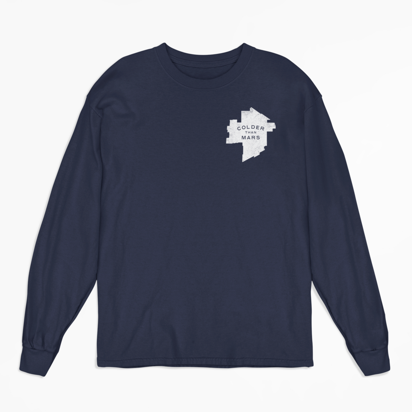 Colder Than Mars Long Sleeved Tee | Navy