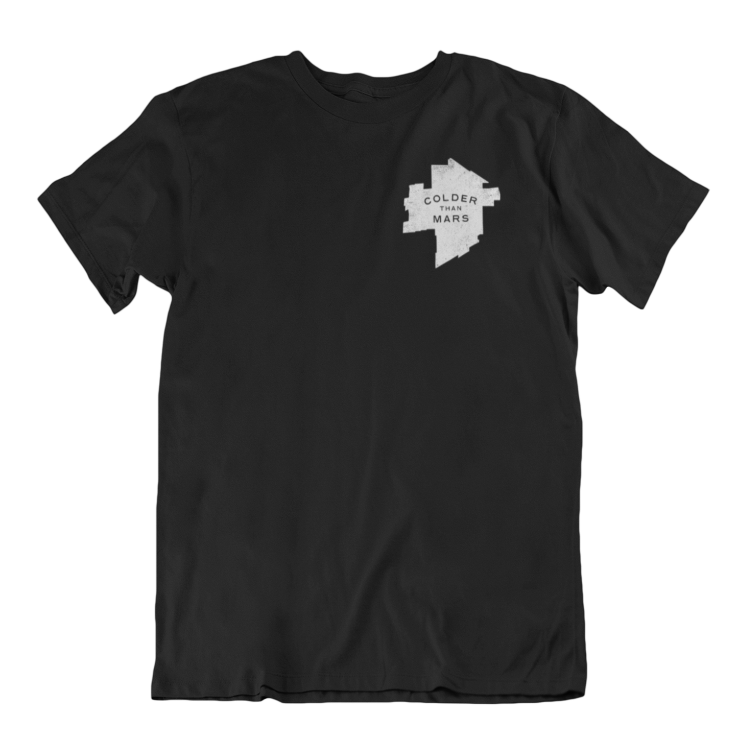 Colder Than Mars Tee | Black