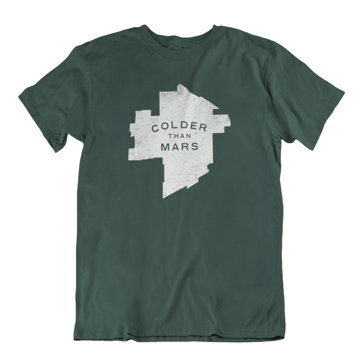 Colder Than Mars Tee | Forest