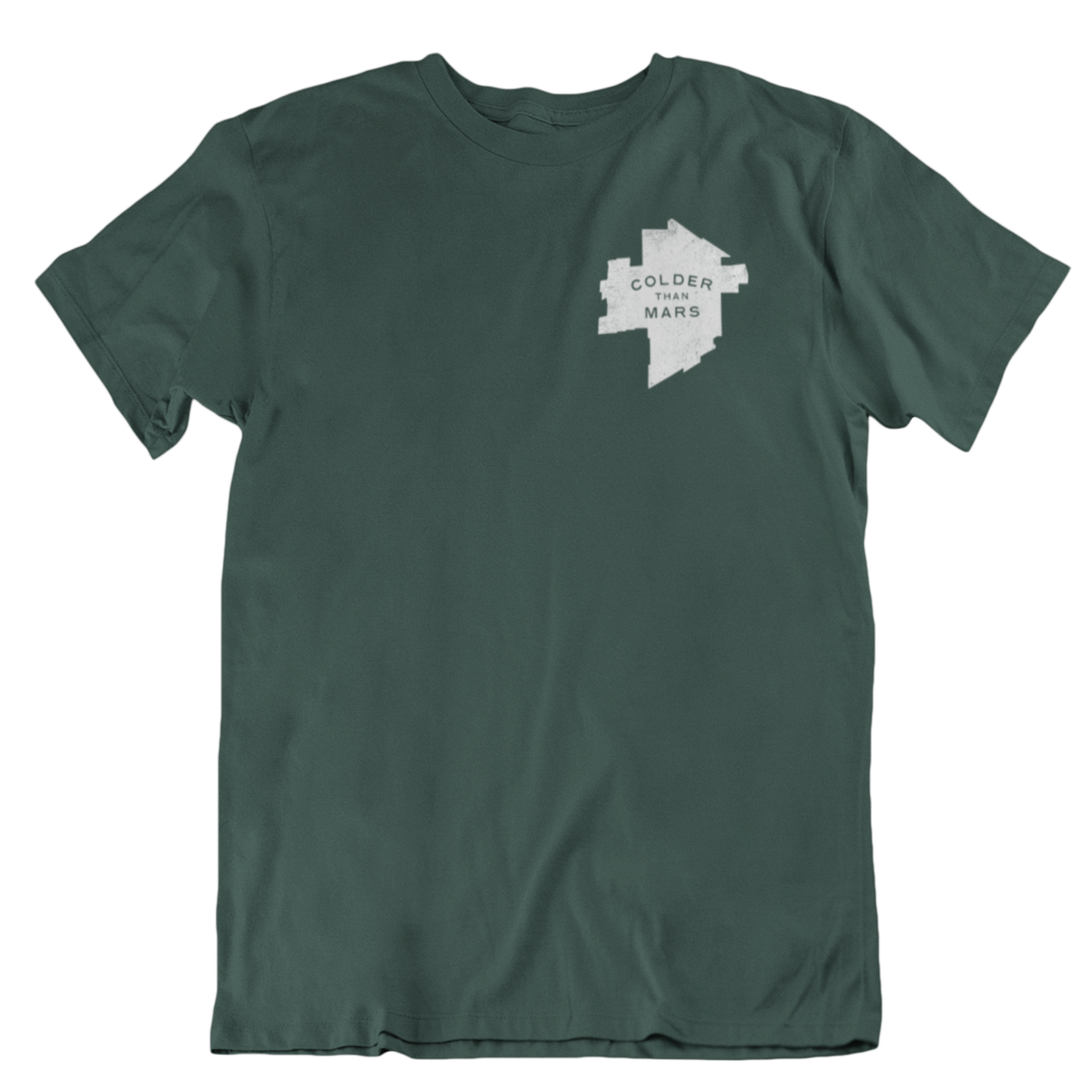 Colder Than Mars Tee | Forest