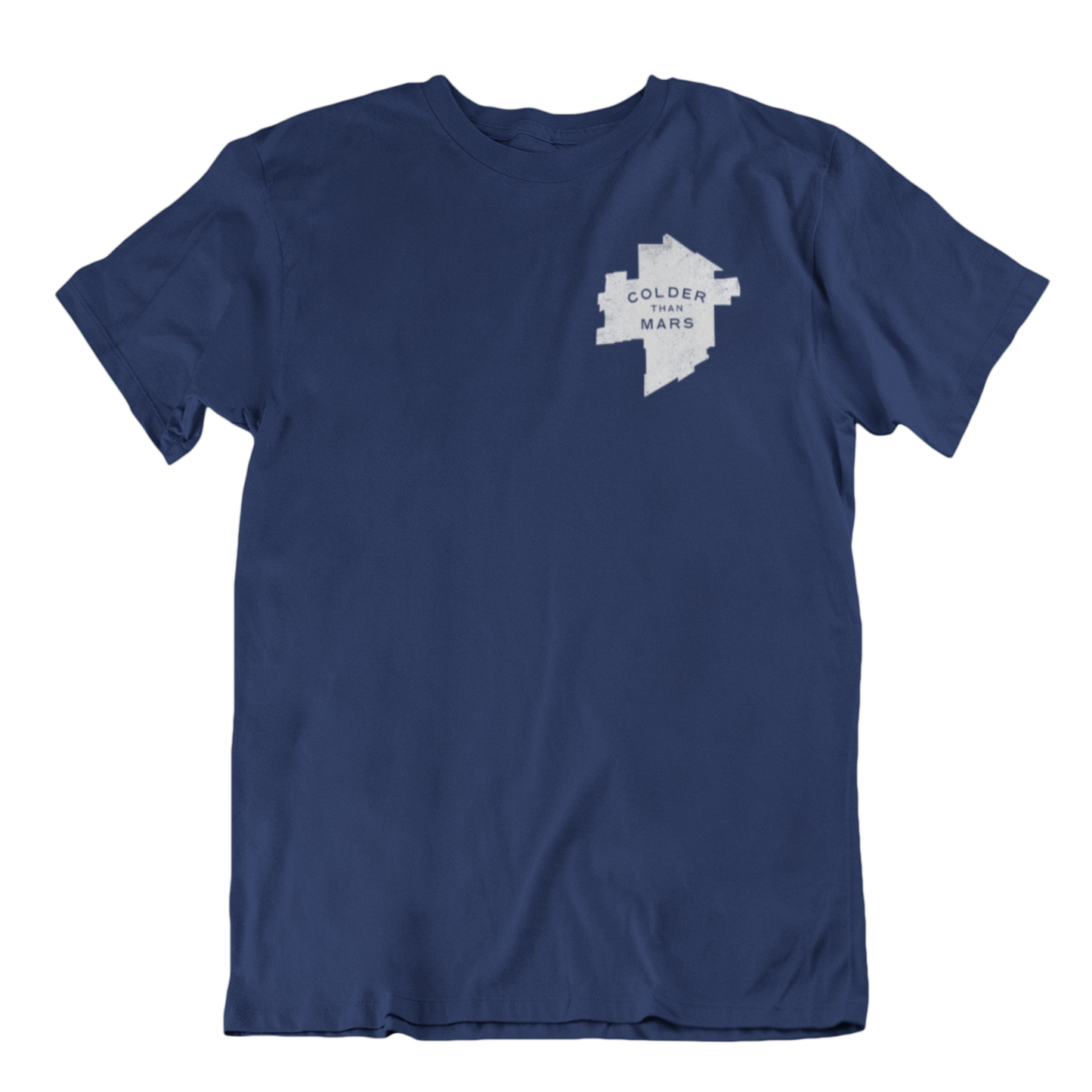 Colder Than Mars Tee | Navy