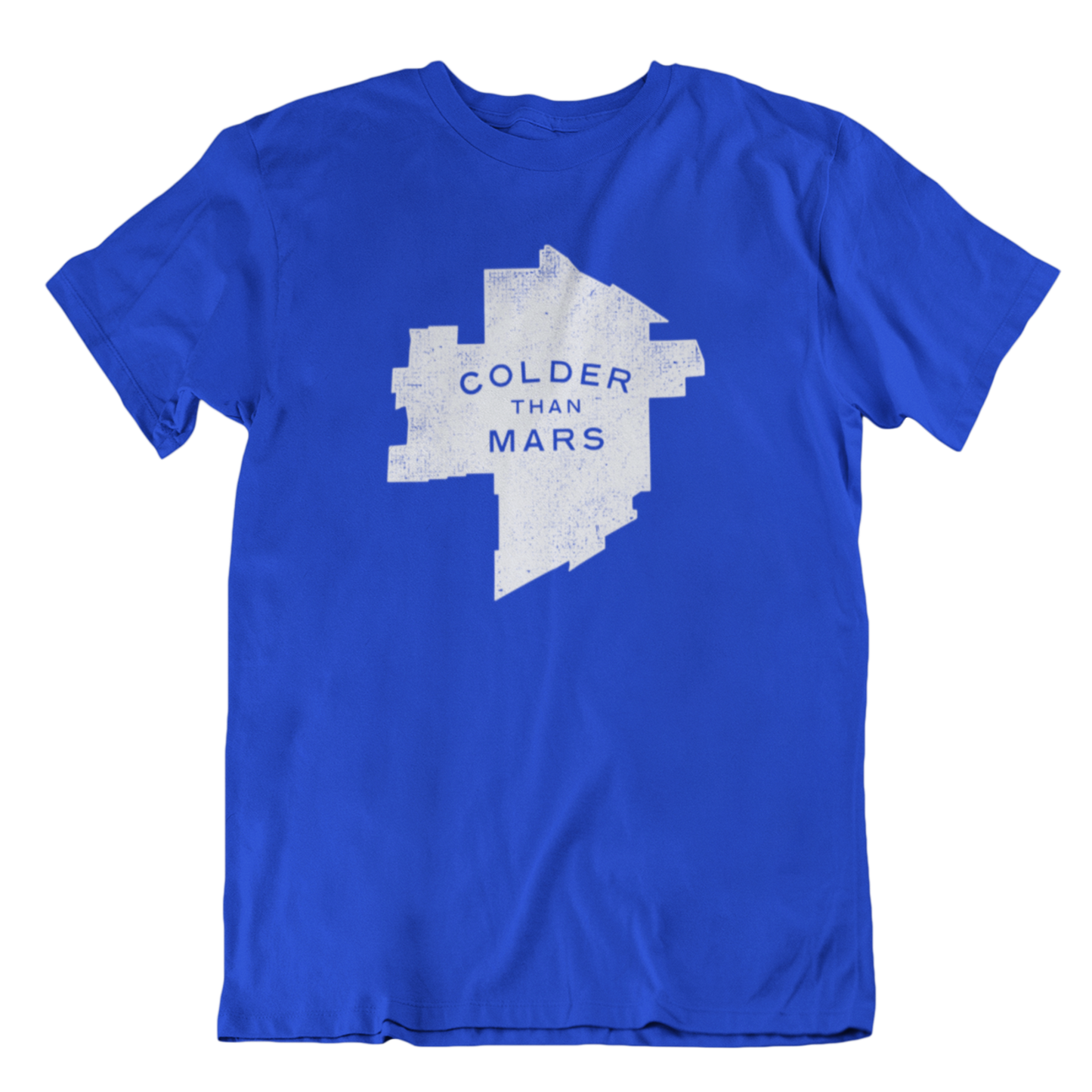 Colder Than Mars Tee | Royal