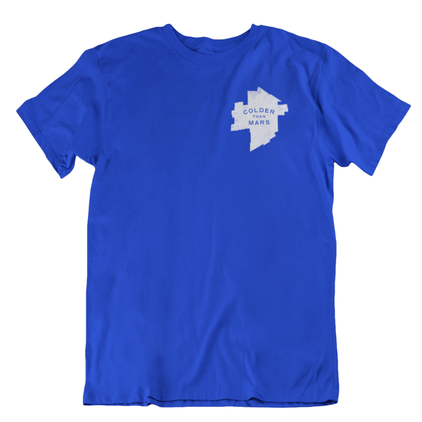Colder Than Mars Tee | Royal