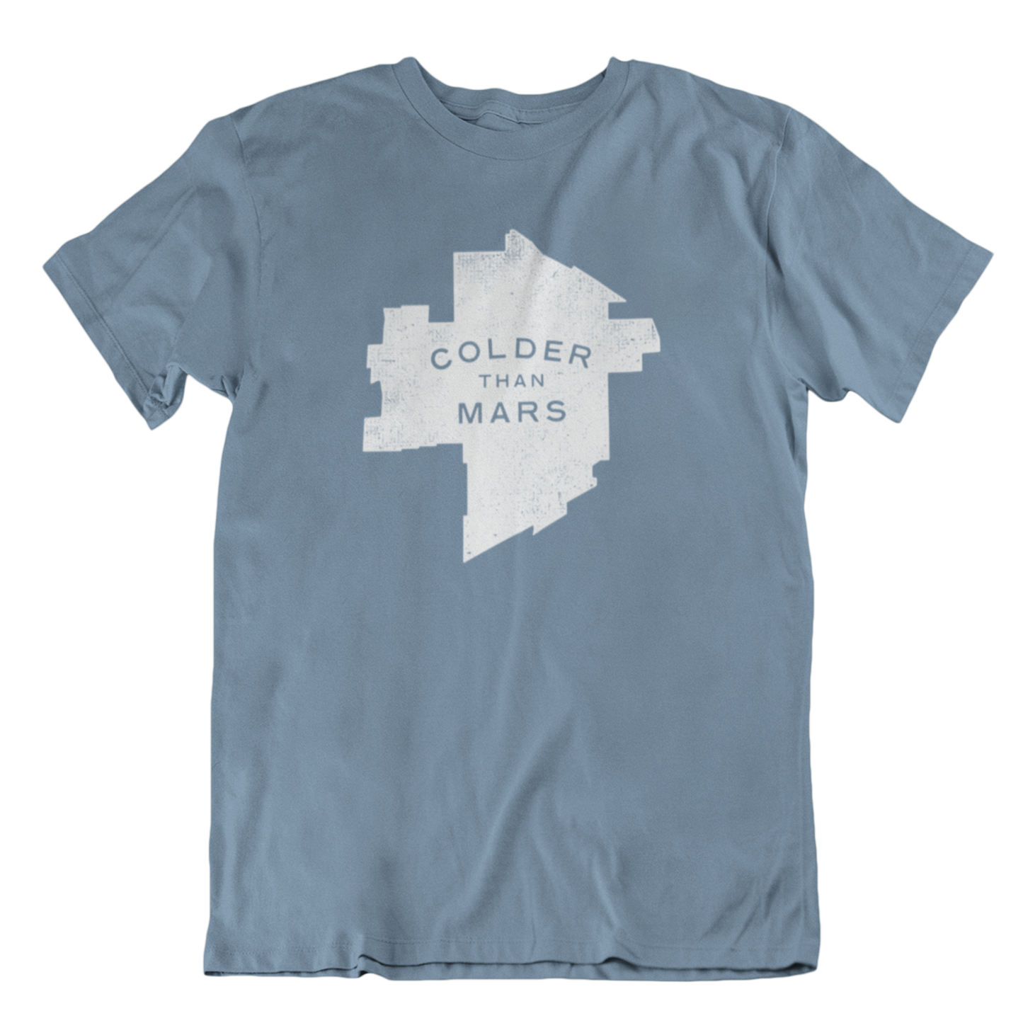 Colder Than Mars Tee | Slate