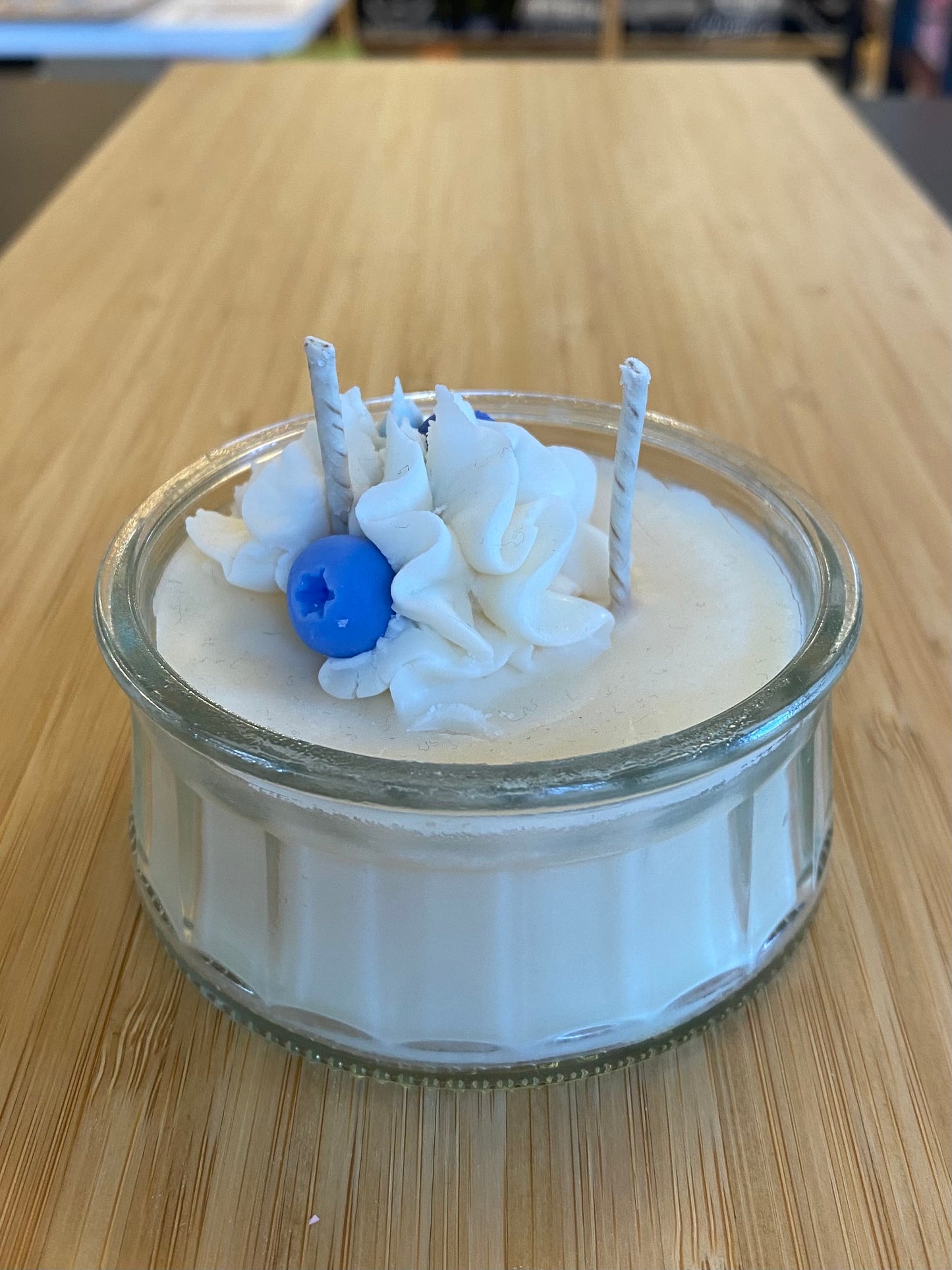 Blueberry Glass Candle