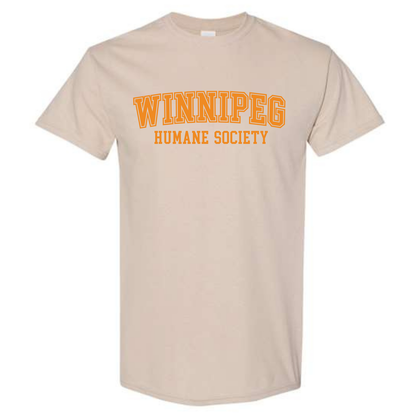 WHS Varsity Tee | Orange on Cream