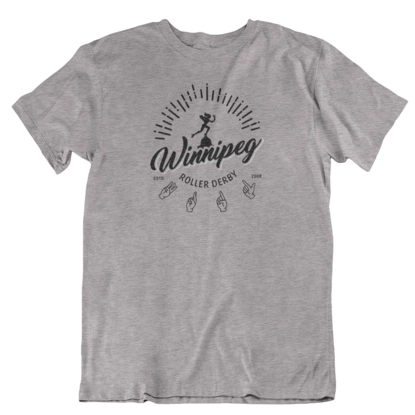 Winnipeg Roller Derby Tee | A.S.L. Edition
