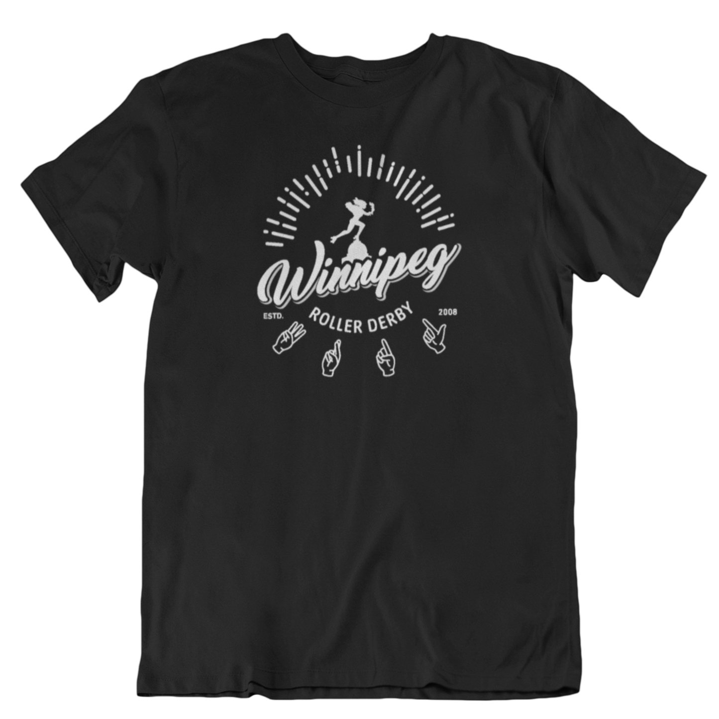 Winnipeg Roller Derby Tee | A.S.L. Edition