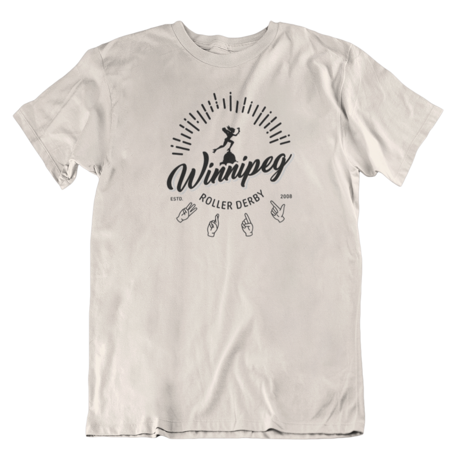 Winnipeg Roller Derby Tee | A.S.L. Edition