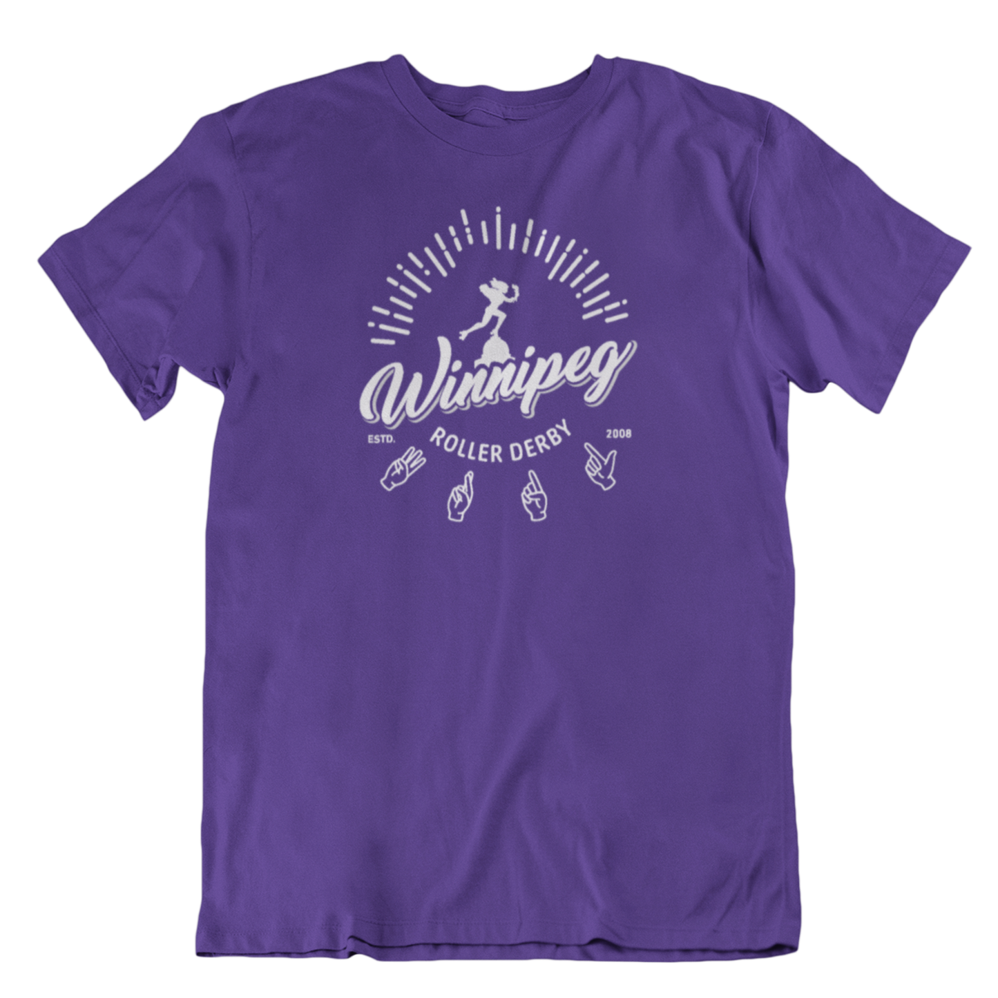 Winnipeg Roller Derby Tee | A.S.L. Edition