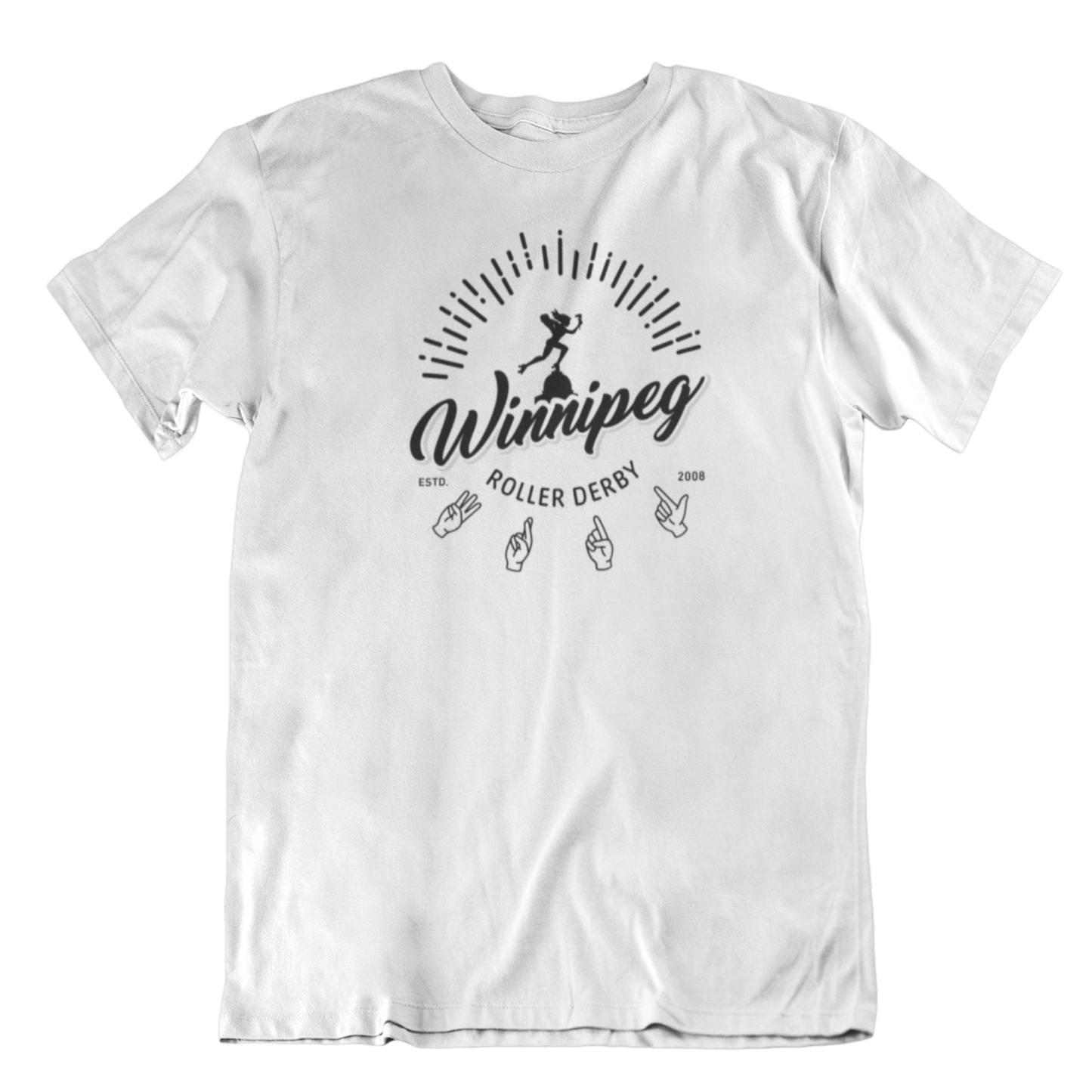 Winnipeg Roller Derby Tee | A.S.L. Edition