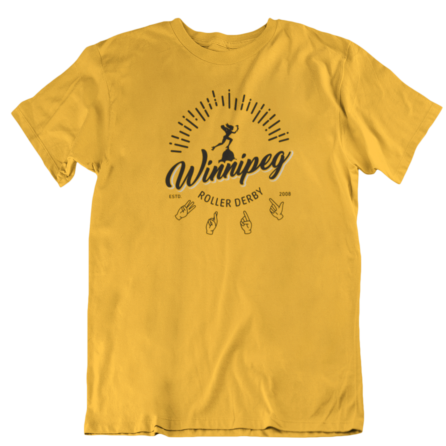 Winnipeg Roller Derby Tee | A.S.L. Edition