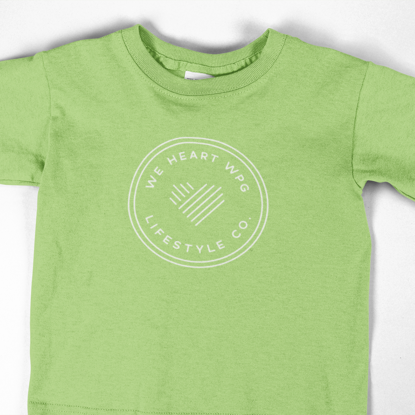 WHW Lifestyle Youth Tee | Lime