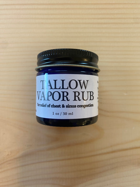 Tallow Vapor Rub