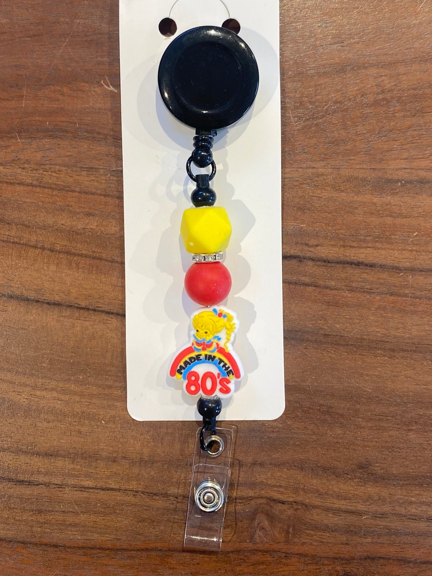 "Made in the 80s" Badge Holder