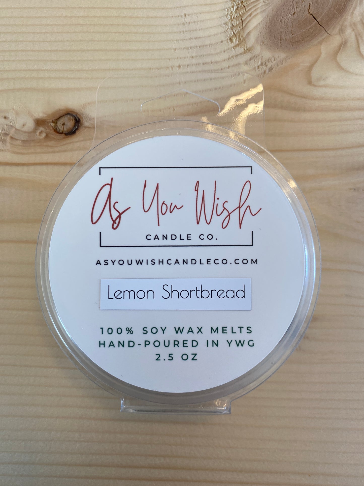 Lemon Shortbread Soy Wax Melts