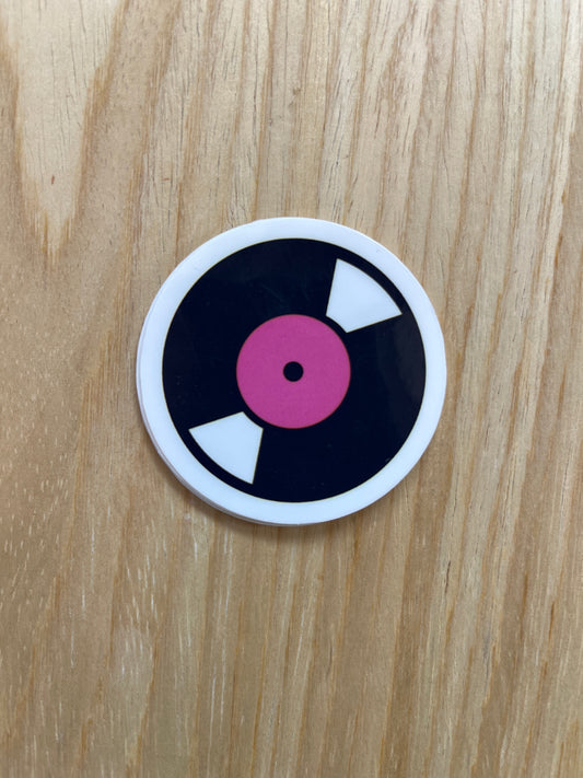 Record Album Sticker