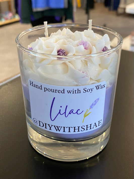Lilac Candle