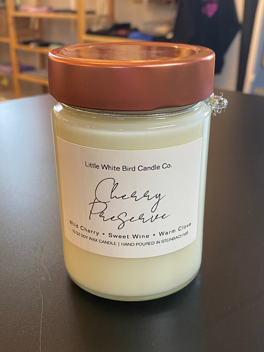 Cherry Preserve Jar Candle