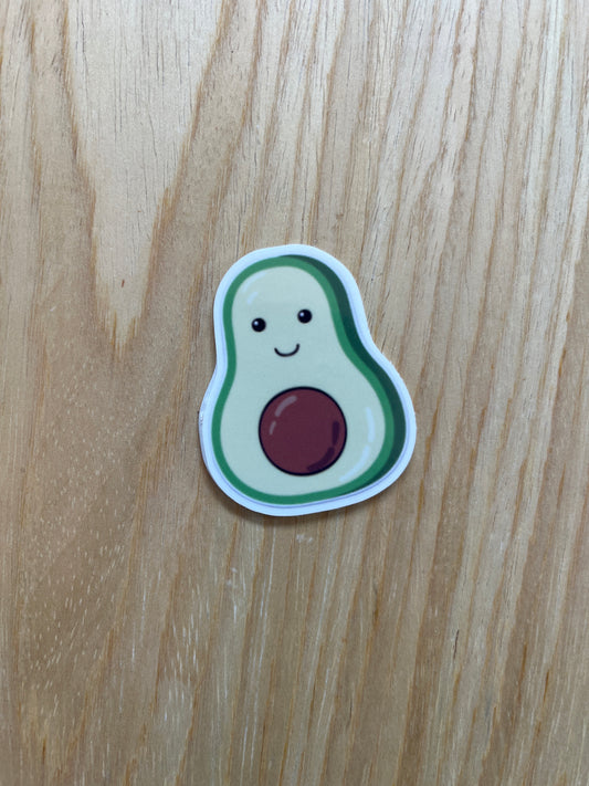 Happy Avocado Sticker