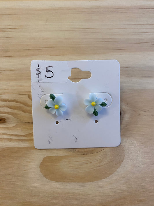 Flower Stud Earrings