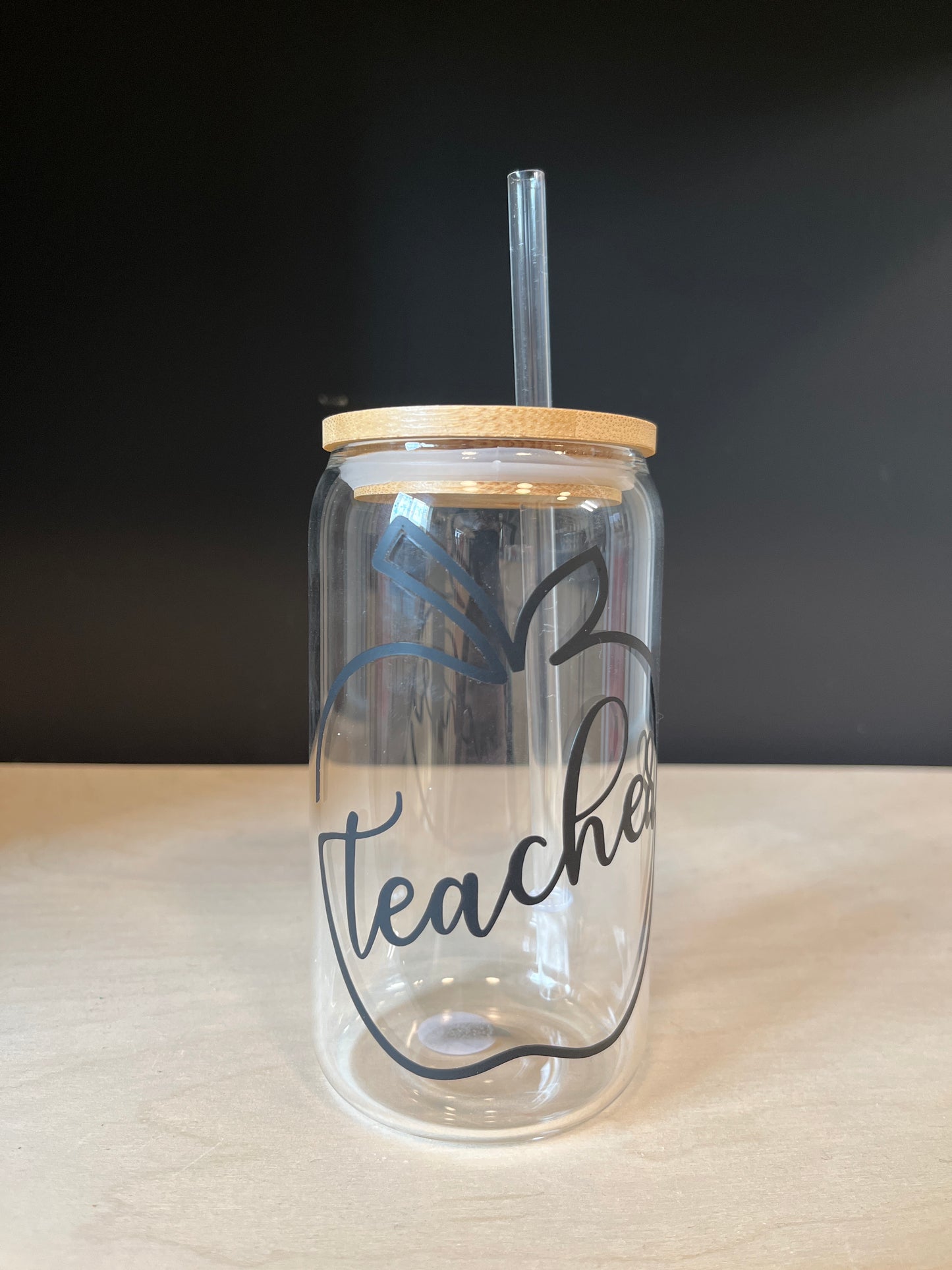 Teacher Glass Tumbler