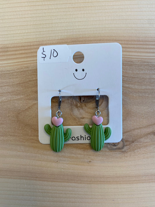 Cactus Earrings