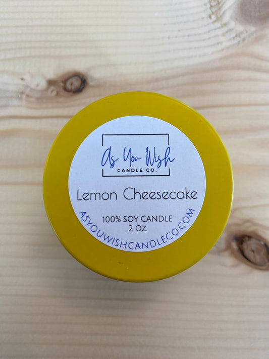 Lemon Cheesecake Candle