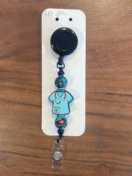 Scrubs Badge Holder