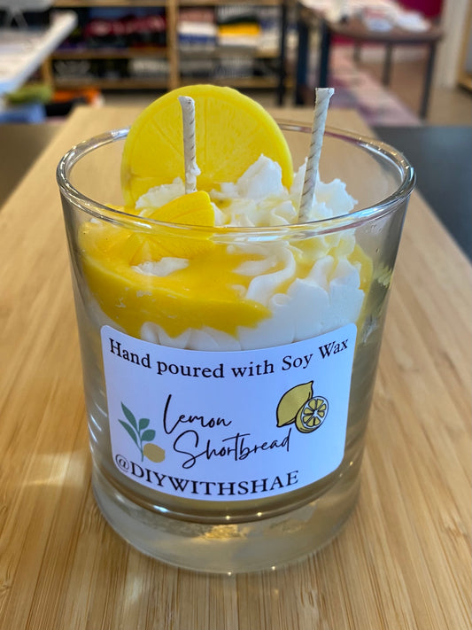 Lemon Shortbread Candle