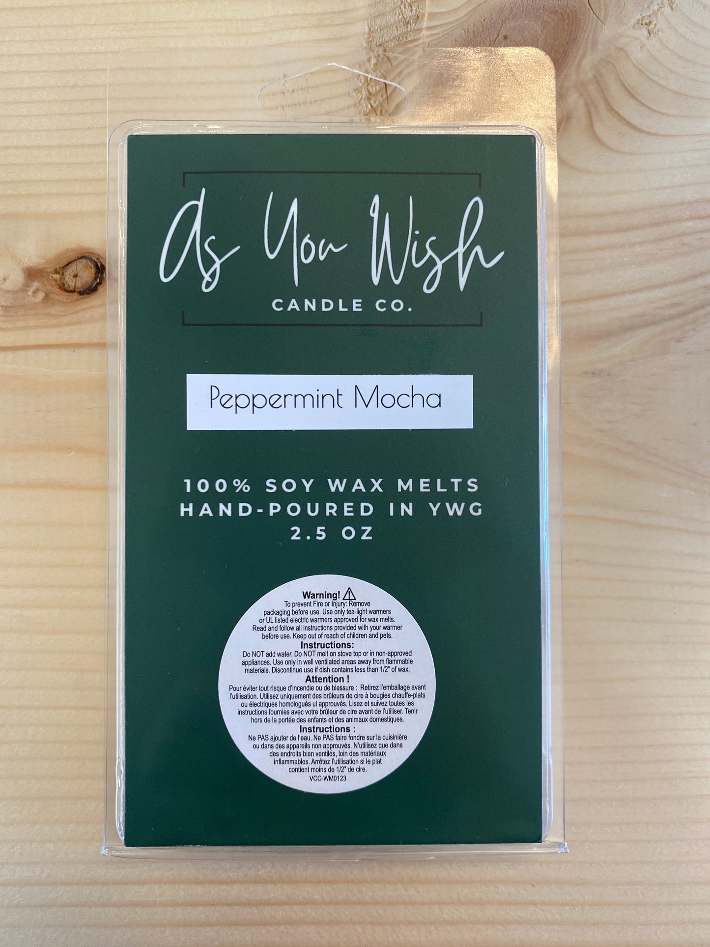 Peppermint Mocha Soy Wax Melts