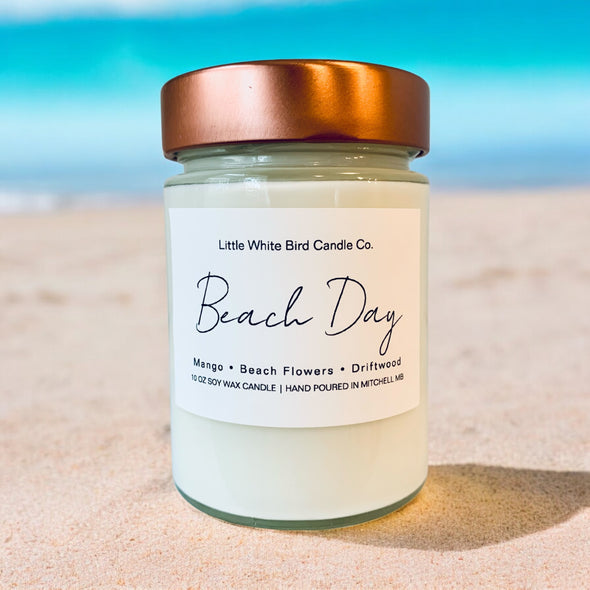 Beach Day Jar Candle