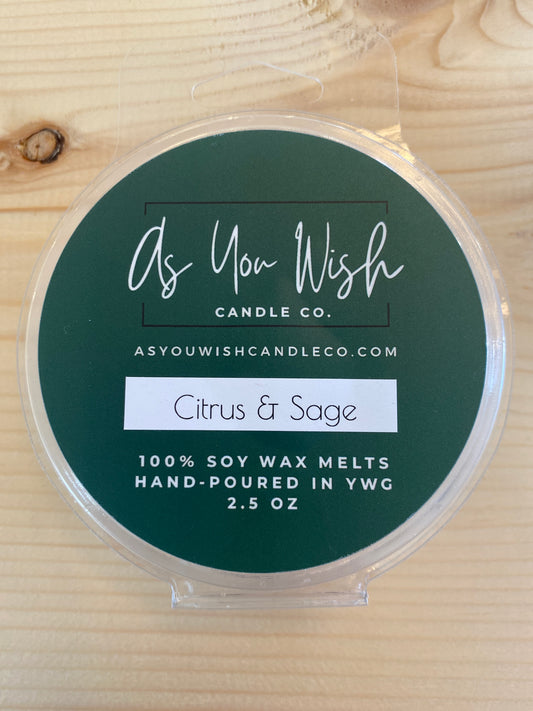 Citrus & Sage Soy Wax Melts