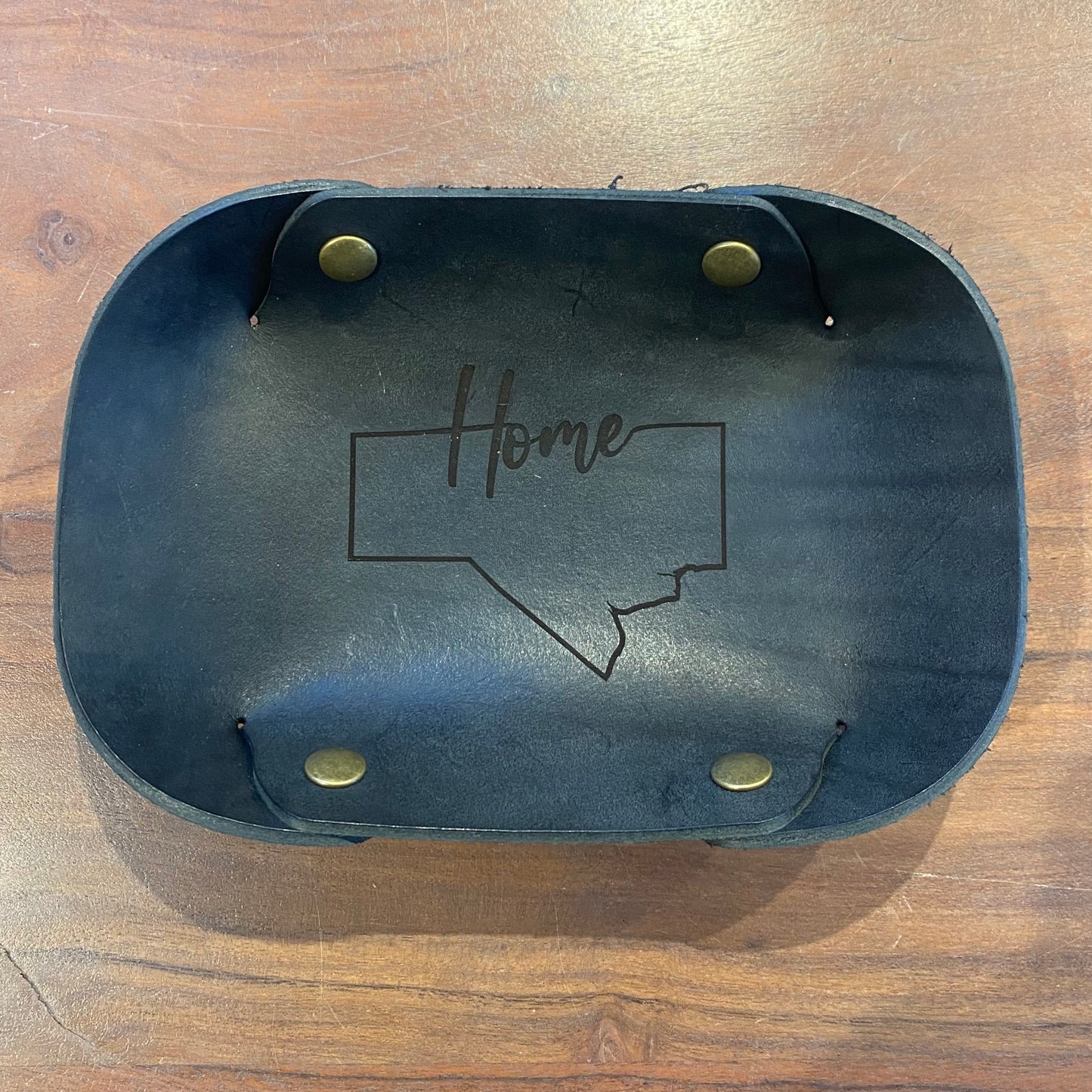 Leather Valet Tray