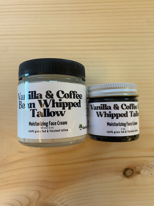 Vanilla and Coffee Bean Whipped Tallow