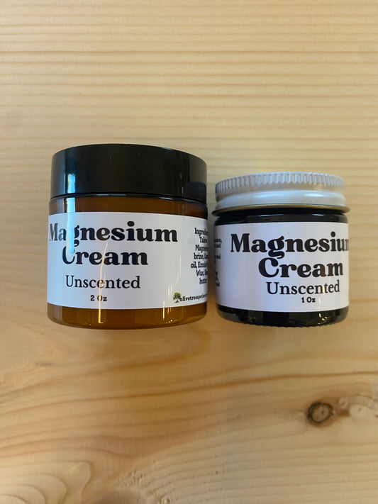 Unscented Magnesium Cream