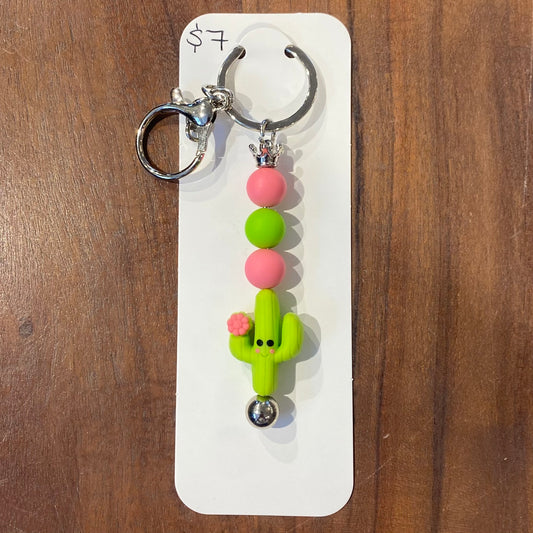 Cactus Keychain