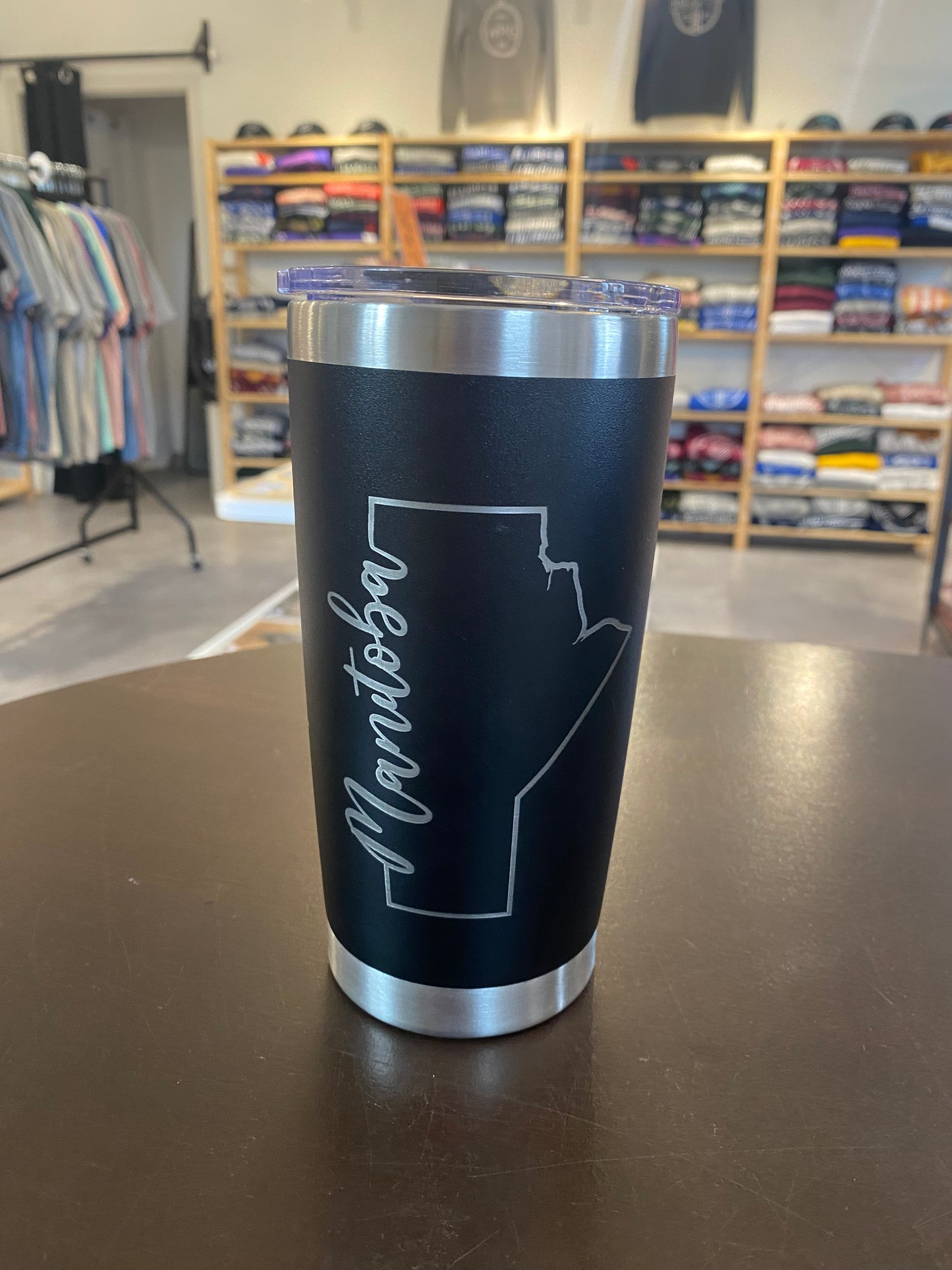 Black Manitoba Tumbler