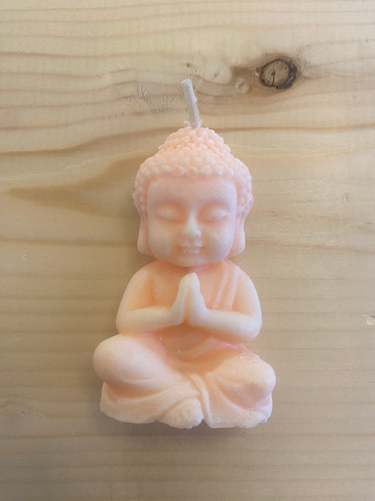 Orange Buddha Candle