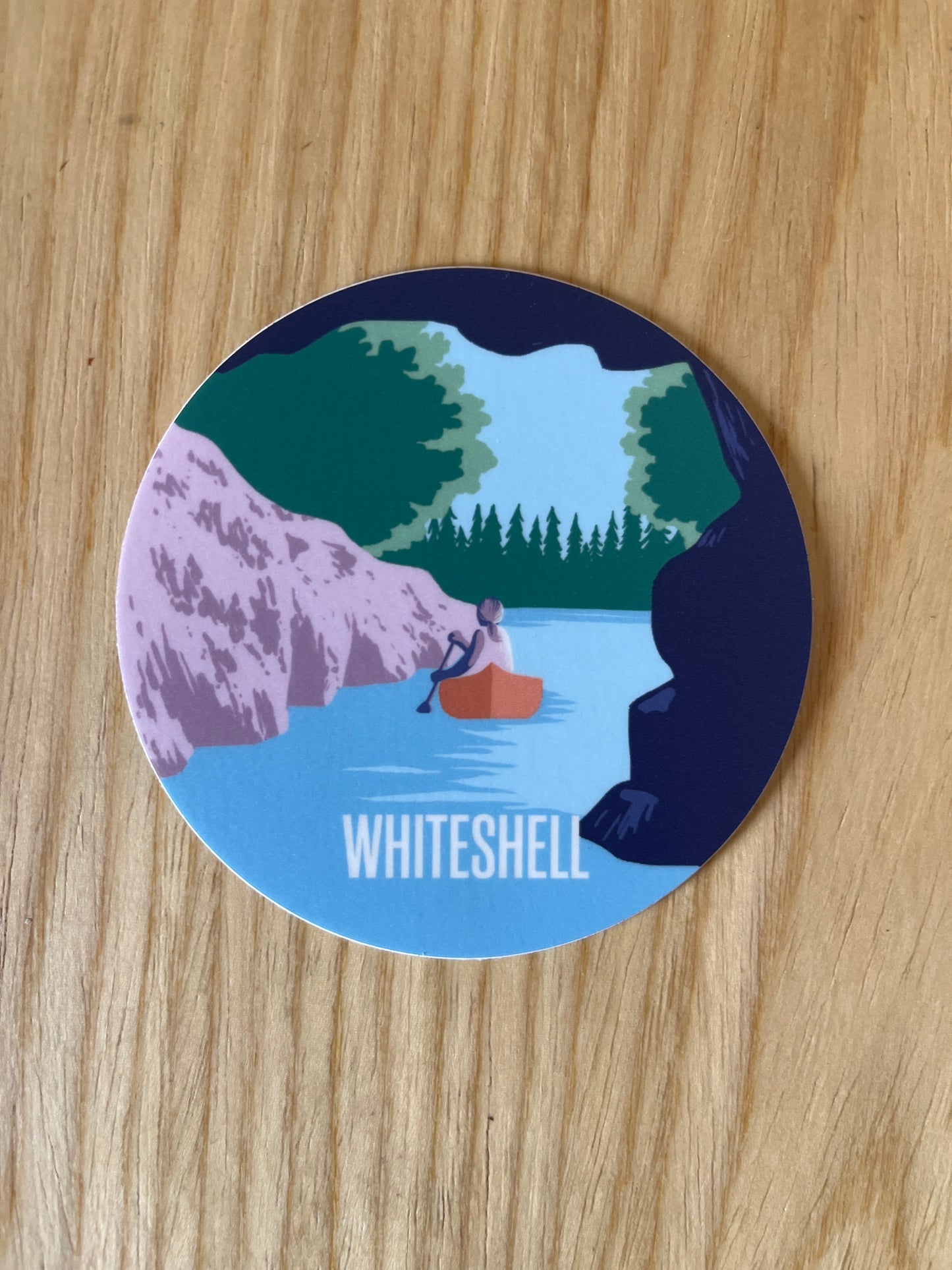 Whiteshell Sticker