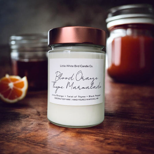 Blood Orange Thyme Marmalade Jar Candle