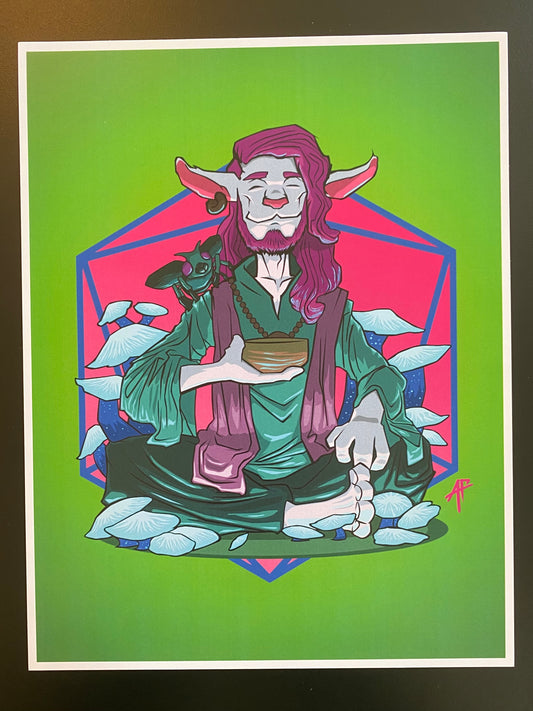 Caduceus Clay Print
