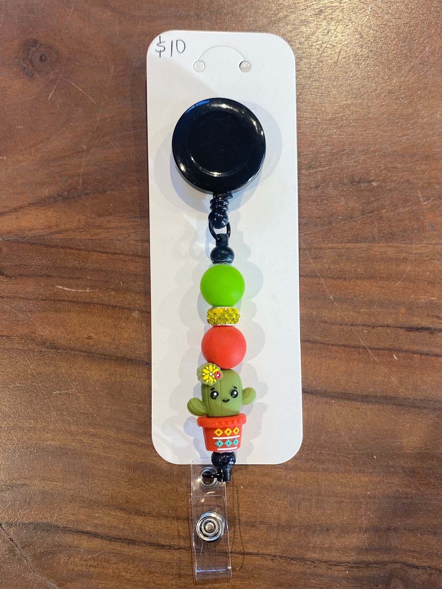 Cactus Badge Holder