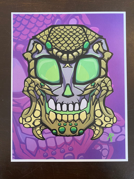 Poison Skull Print