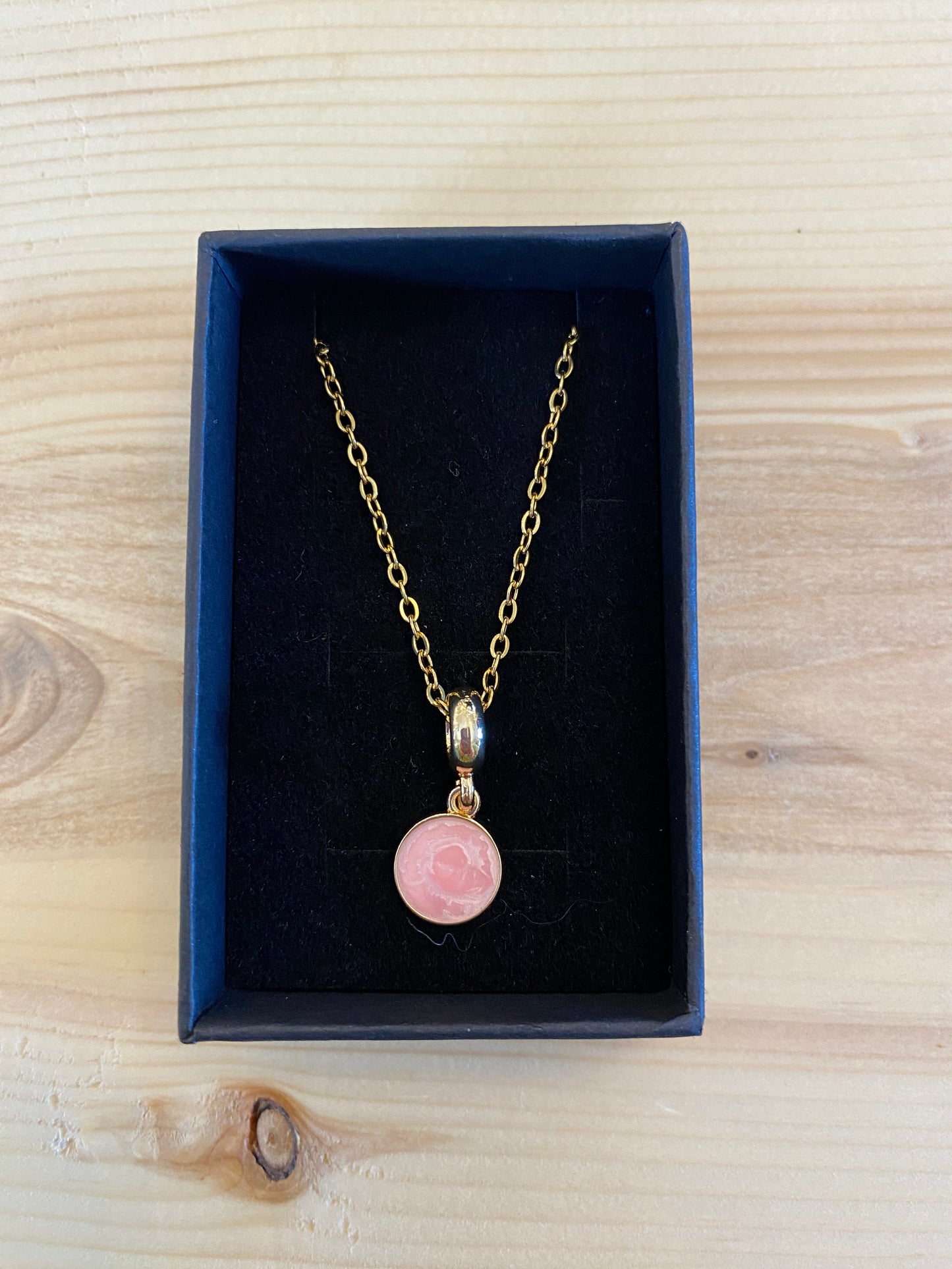 Marbled Pink Necklace