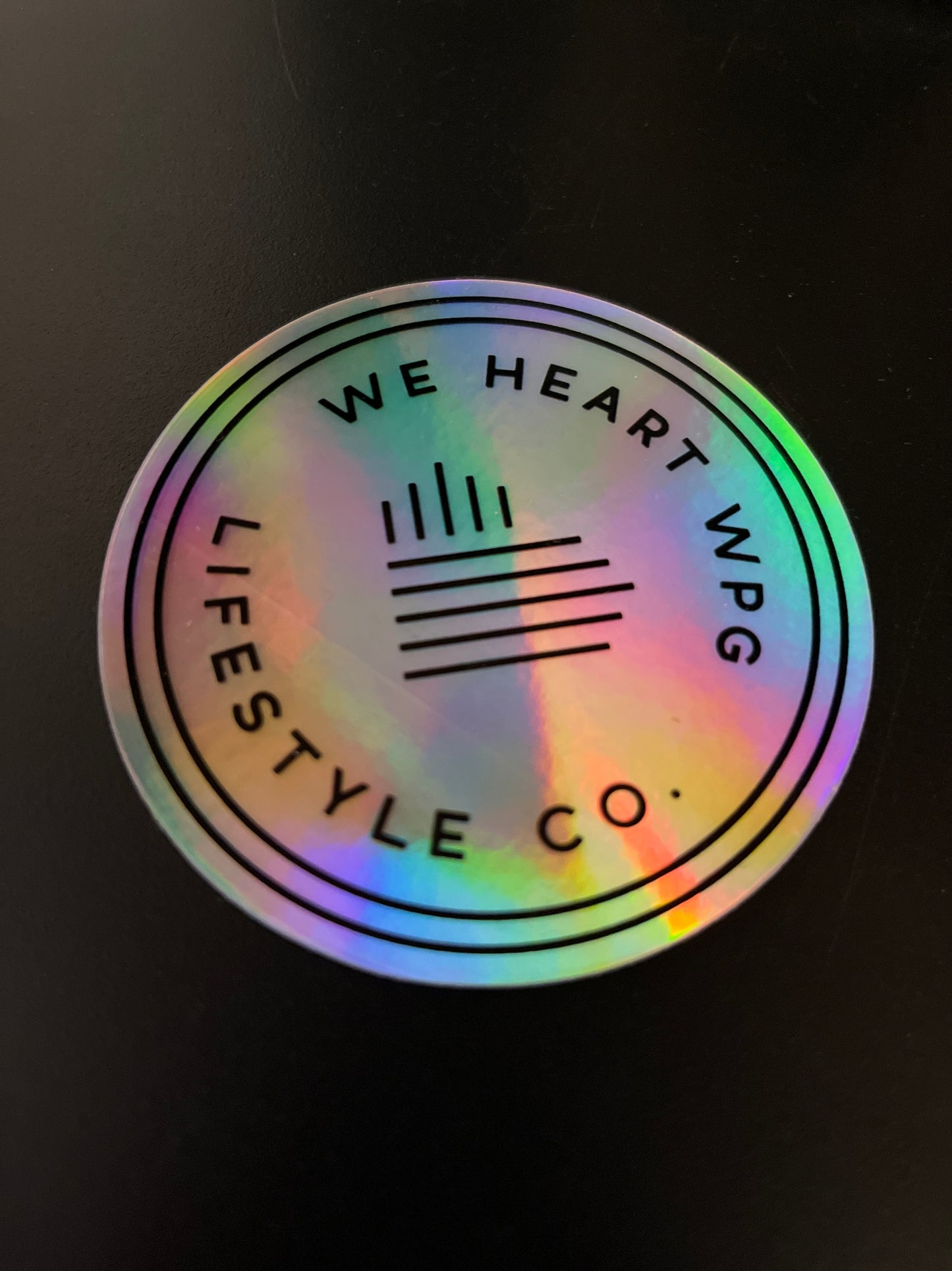 WHW Lifestyle Sticker | Holographic