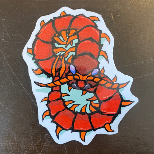 Centipede Sticker